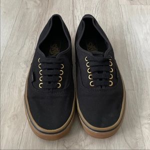 Vans Gum Authentic Black Shoes